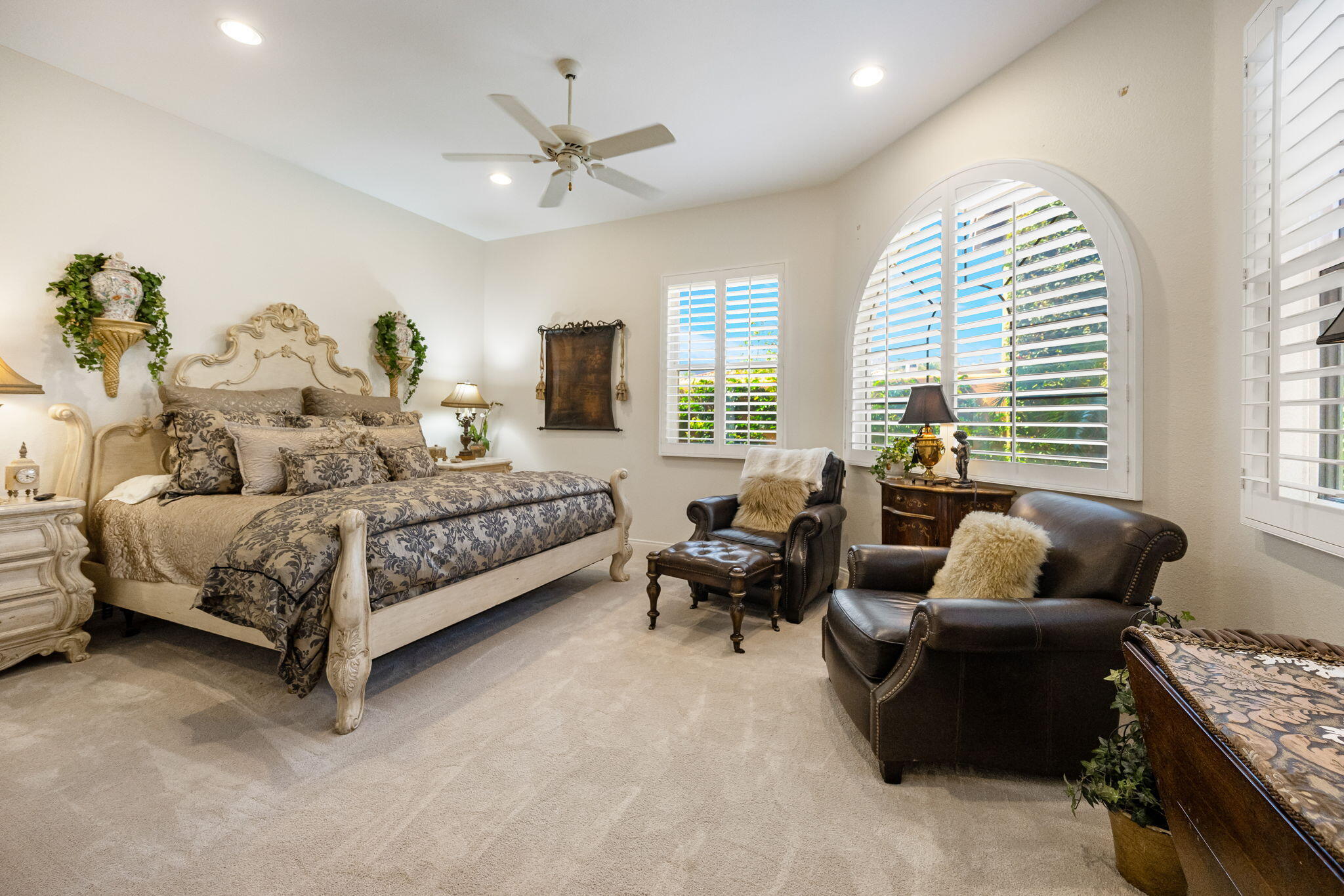 78815 Vía Carmel La Quinta, CA 92253 - Photo 70 of 74 a bedroom with bed couch and window