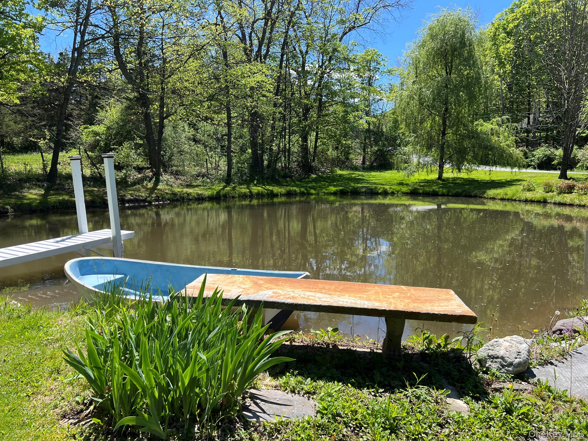 145 Drake Road Pleasant Valley, NY 12569 - Photo 46 of 47 a view of a lake with a house in the background