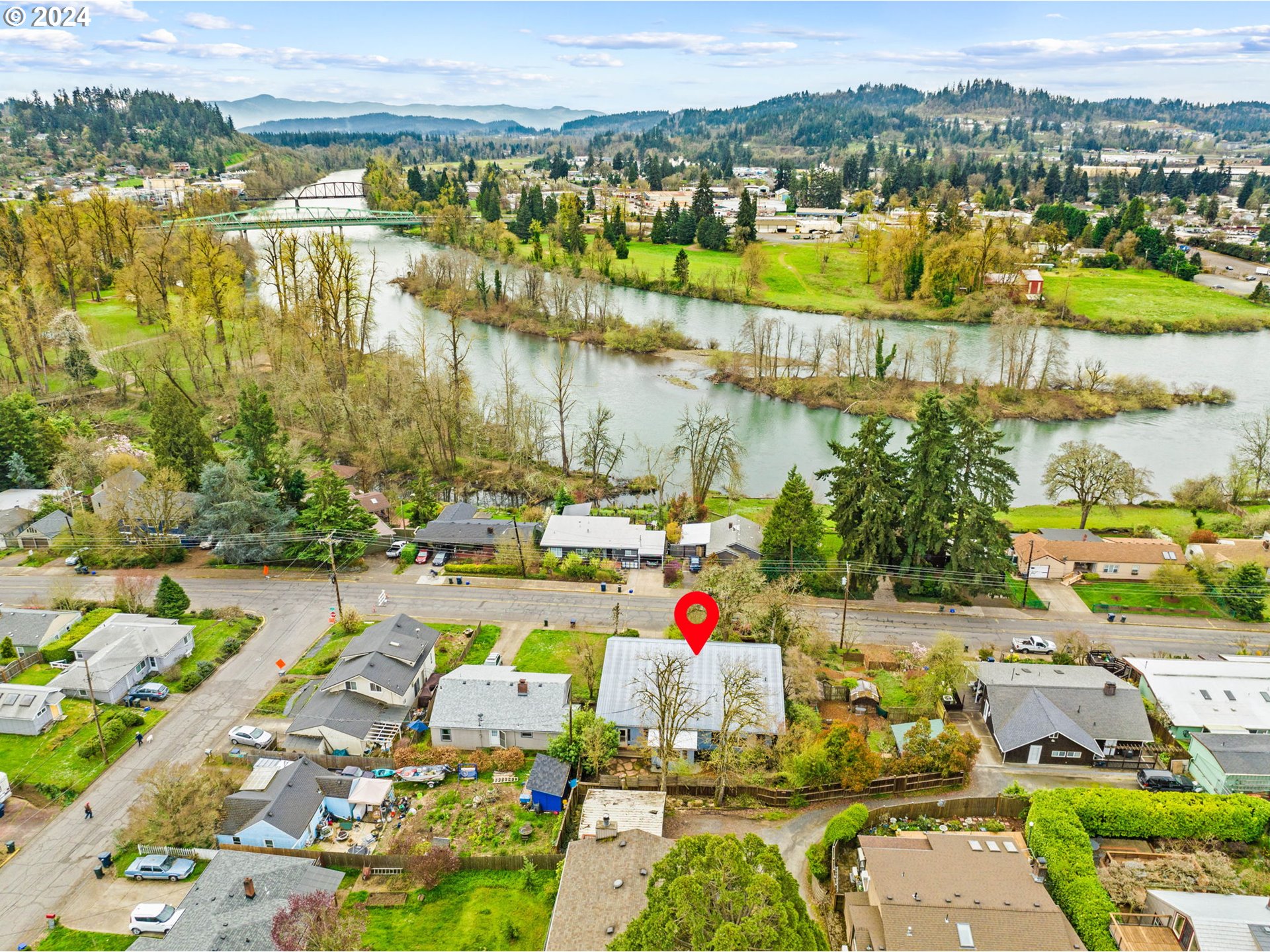 436 West D Street Springfield, OR 97477 - Photo 2 of 42 an aerial view of residential houses with outdoor space