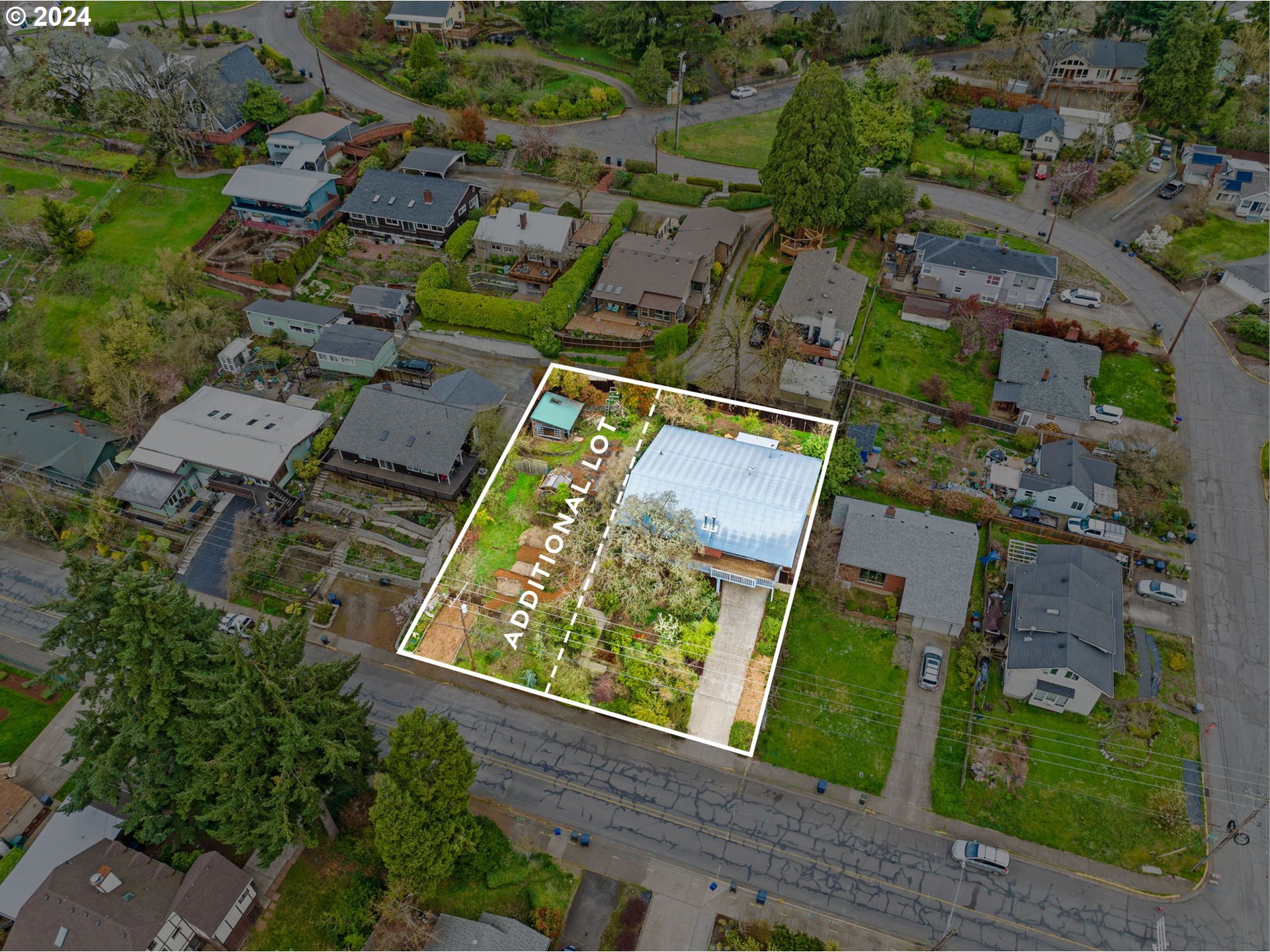 436 West D Street Springfield, OR 97477 - Photo 3 of 42 an aerial view of a residential houses with outdoor space