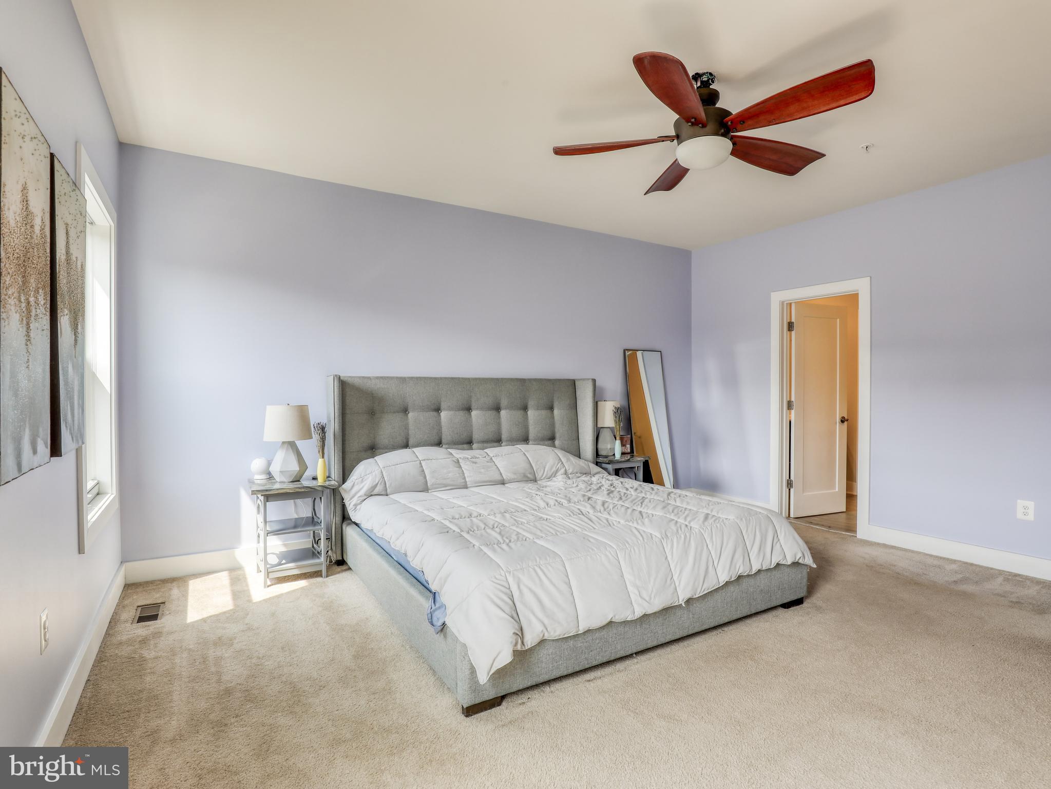 44852 Tiverton Square Ashburn, VA 20147 - Photo 17 of 45 Primary bedroom with new carpeting
