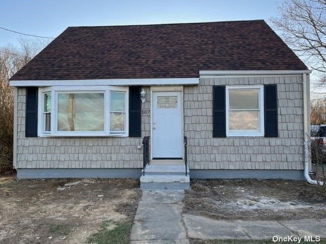 a view of house with outdoor space