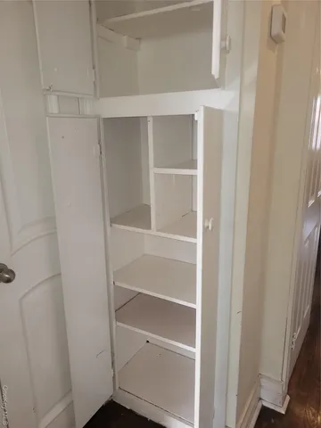 a view of walk in closet