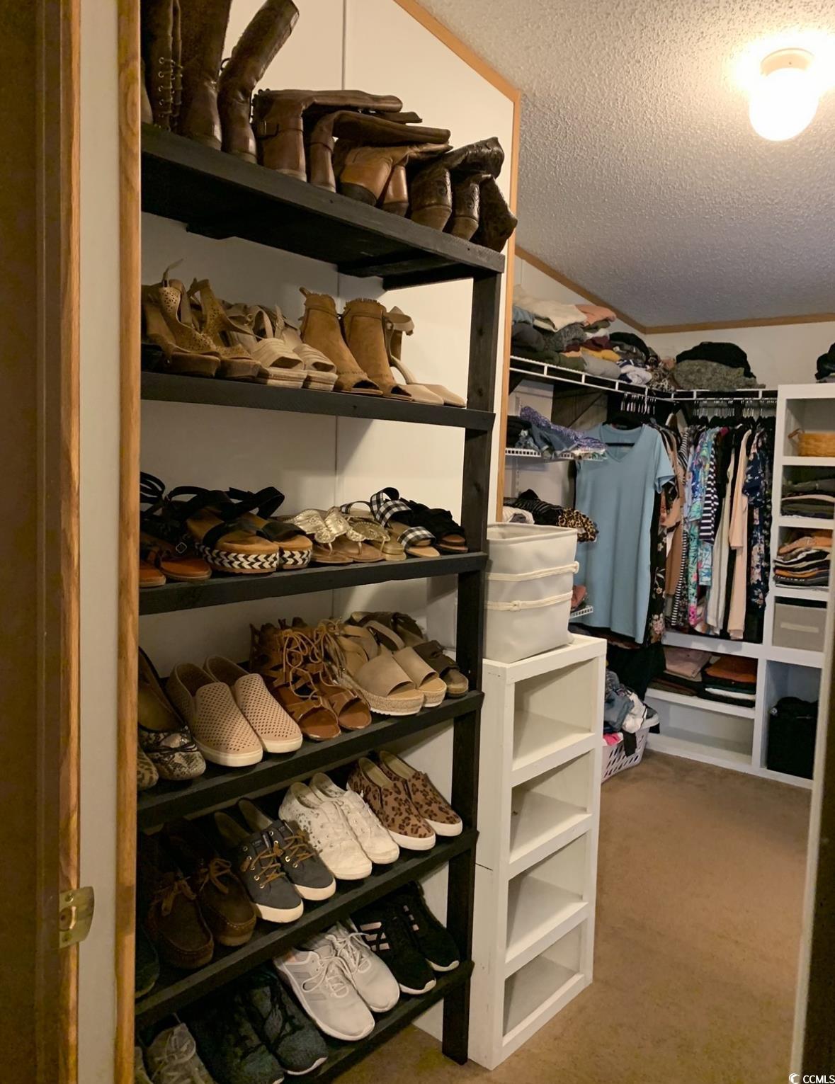 7096 Johnson Shortcut Road Conway, SC 29527 - Photo 12 of 16 Walk in closet featuring light colored carpet