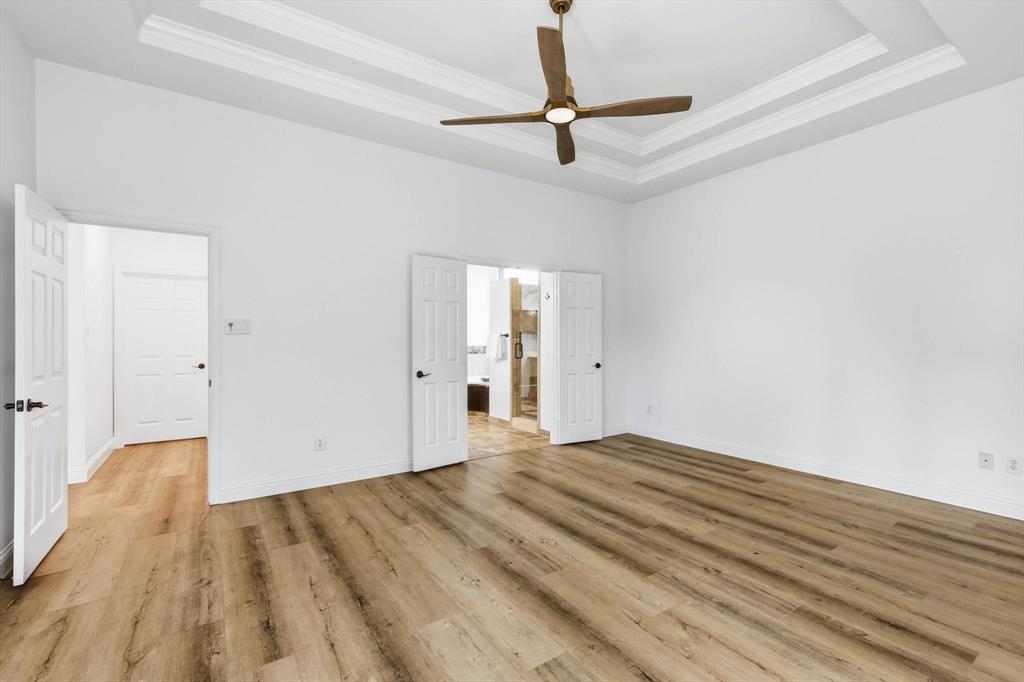 3408 Druid Way Flower Mound, TX 75028 - Photo 17 of 36 a view of empty room with wooden floor