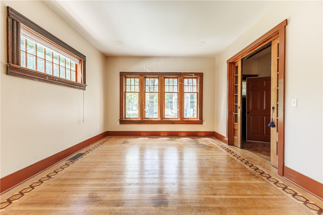 268 Lyndhurst Street Rochester, NY 14605 - Photo 7 of 13 Dining Room with pocket doors