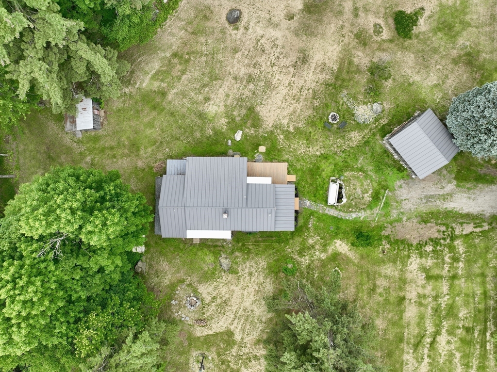 7 Grout Road Hawley, MA 01339 - Photo 21 of 33 an aerial view of a house with a yard and a tree
