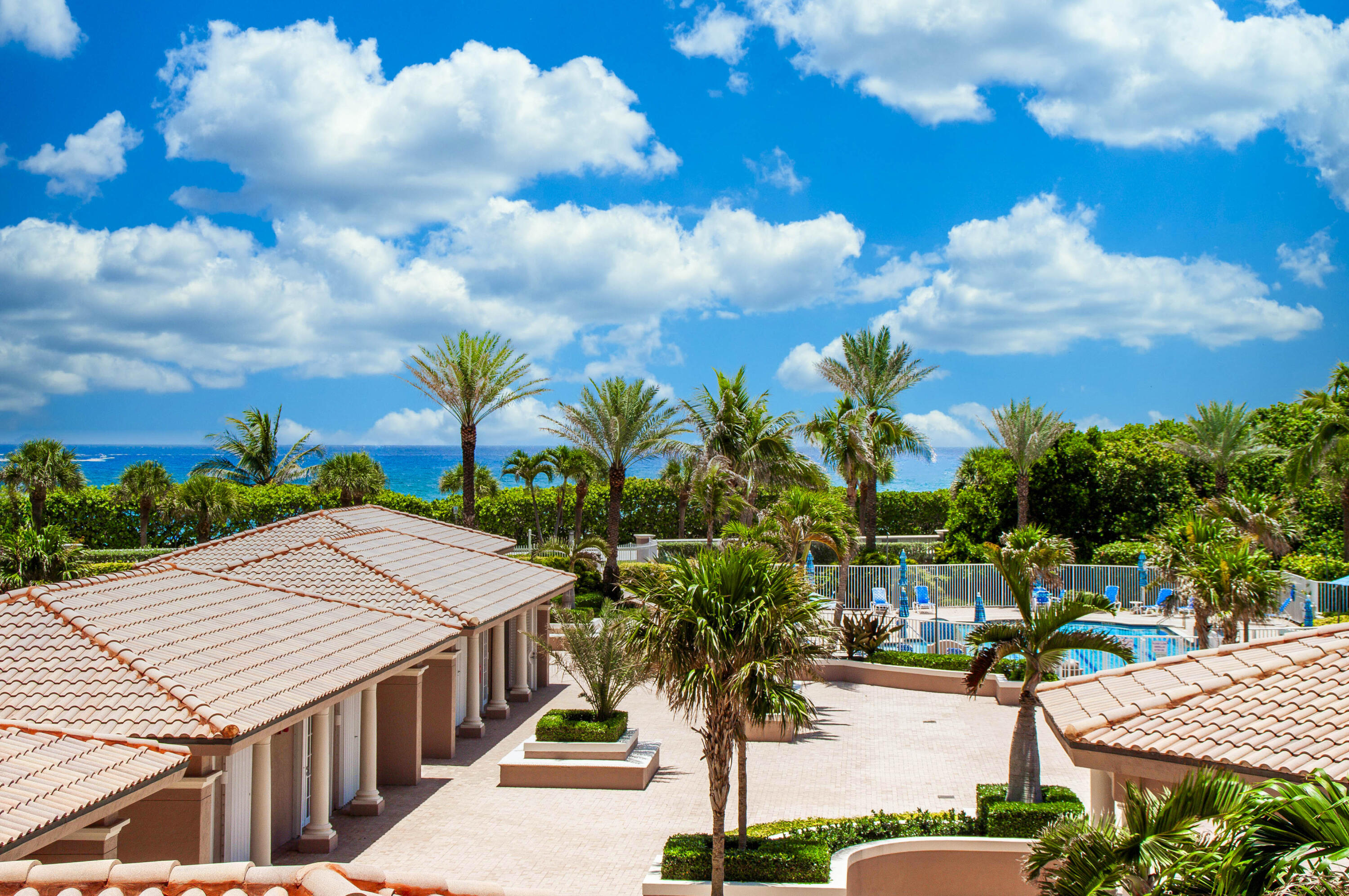 700 Ocean Royale, Unit 202 Juno Beach, FL 33408 - Photo 24 of 34 a view of an outdoor space with yard and sitting area