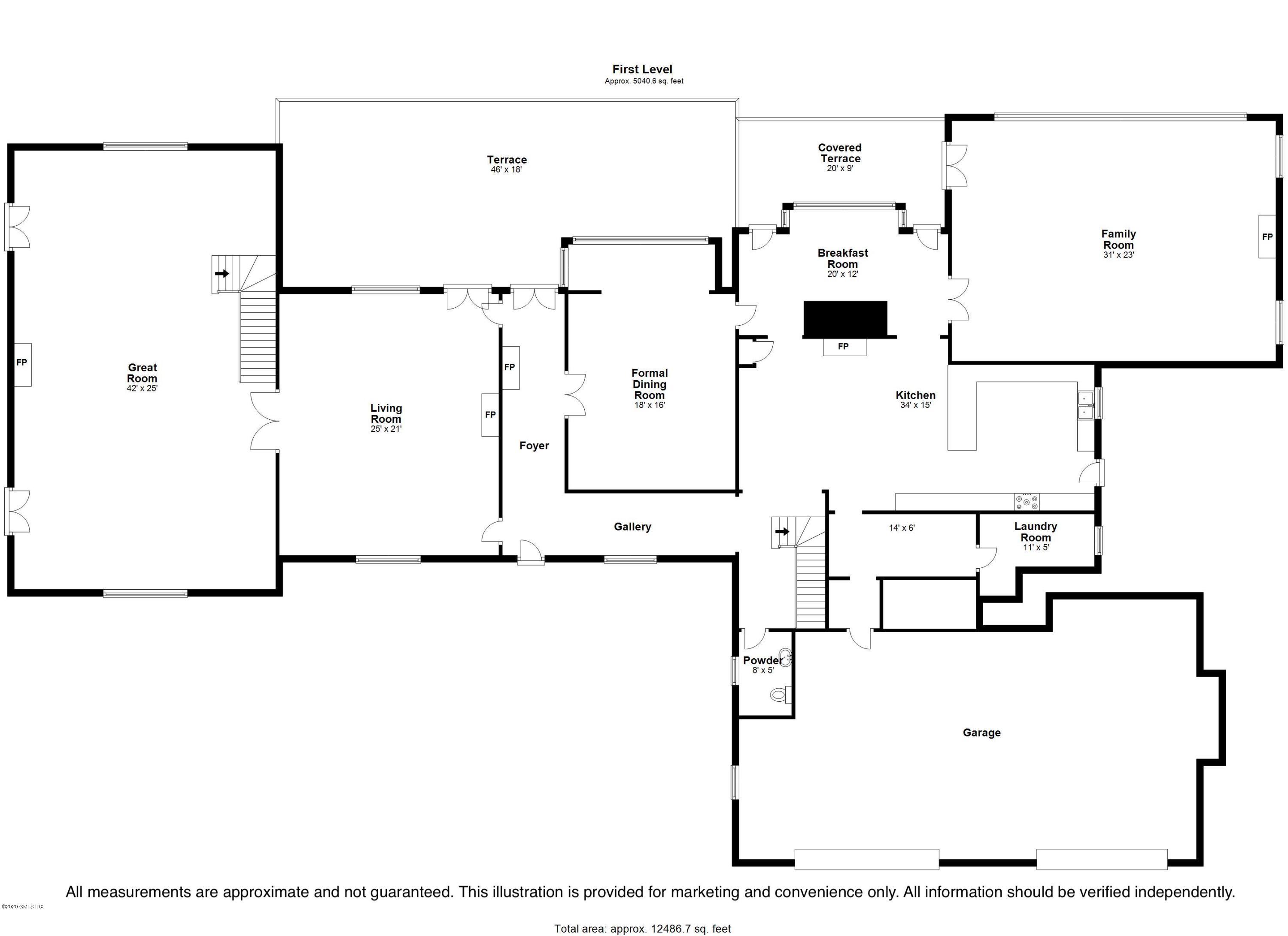 558 Lake Avenue Greenwich, CT 06830 - Photo 25 of 28 a picture of floor plan