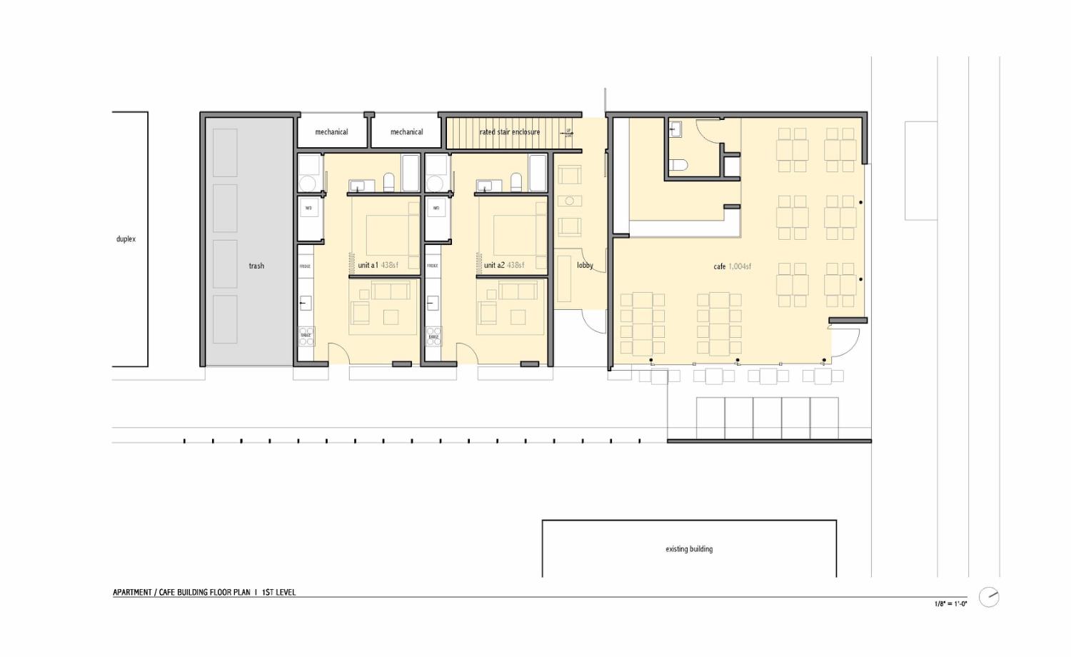 2000 Broadway Sacramento, CA 95818 - Photo 5 of 12 a picture of a floor plan