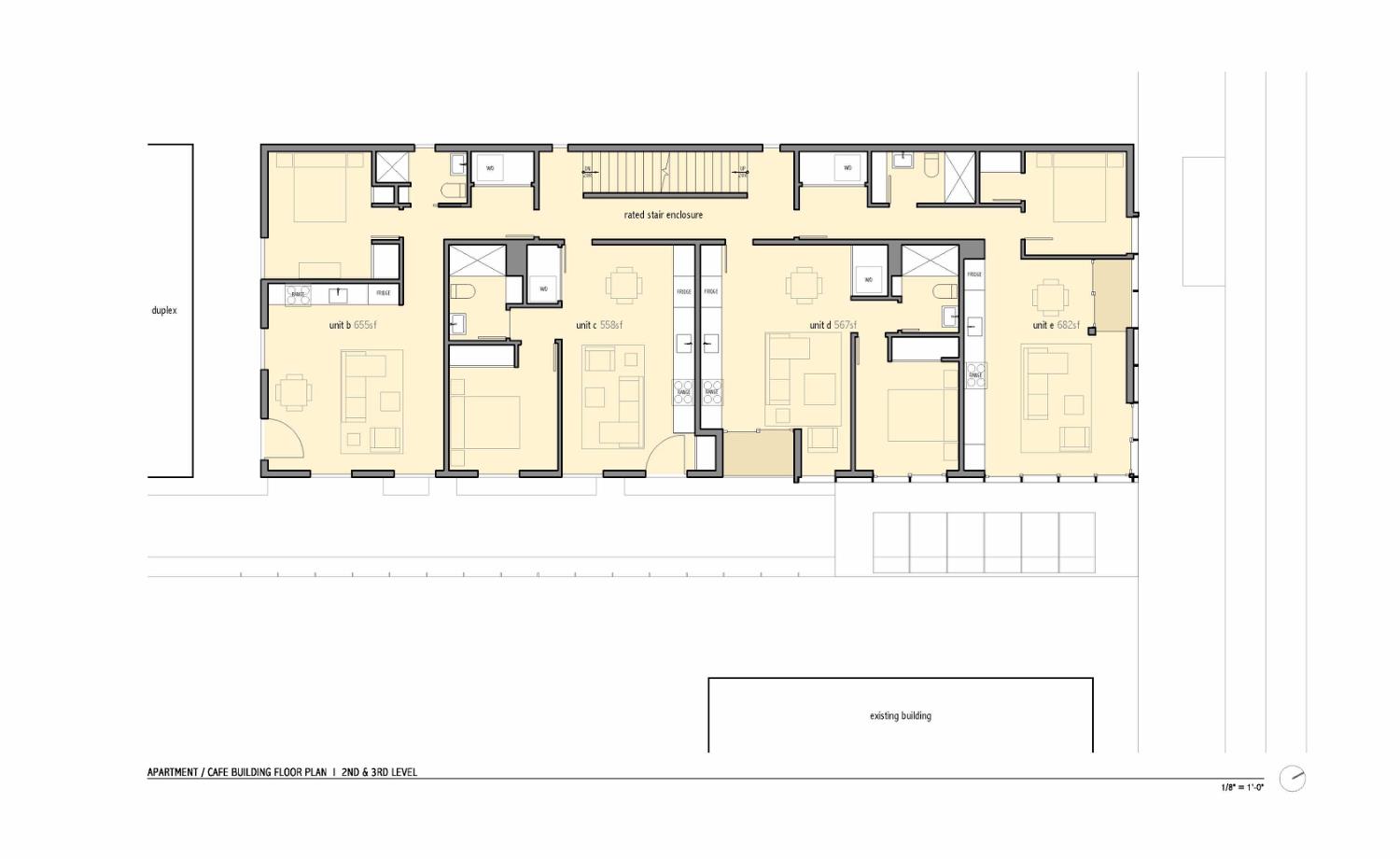 2000 Broadway Sacramento, CA 95818 - Photo 6 of 12 a black and white photo of a living room