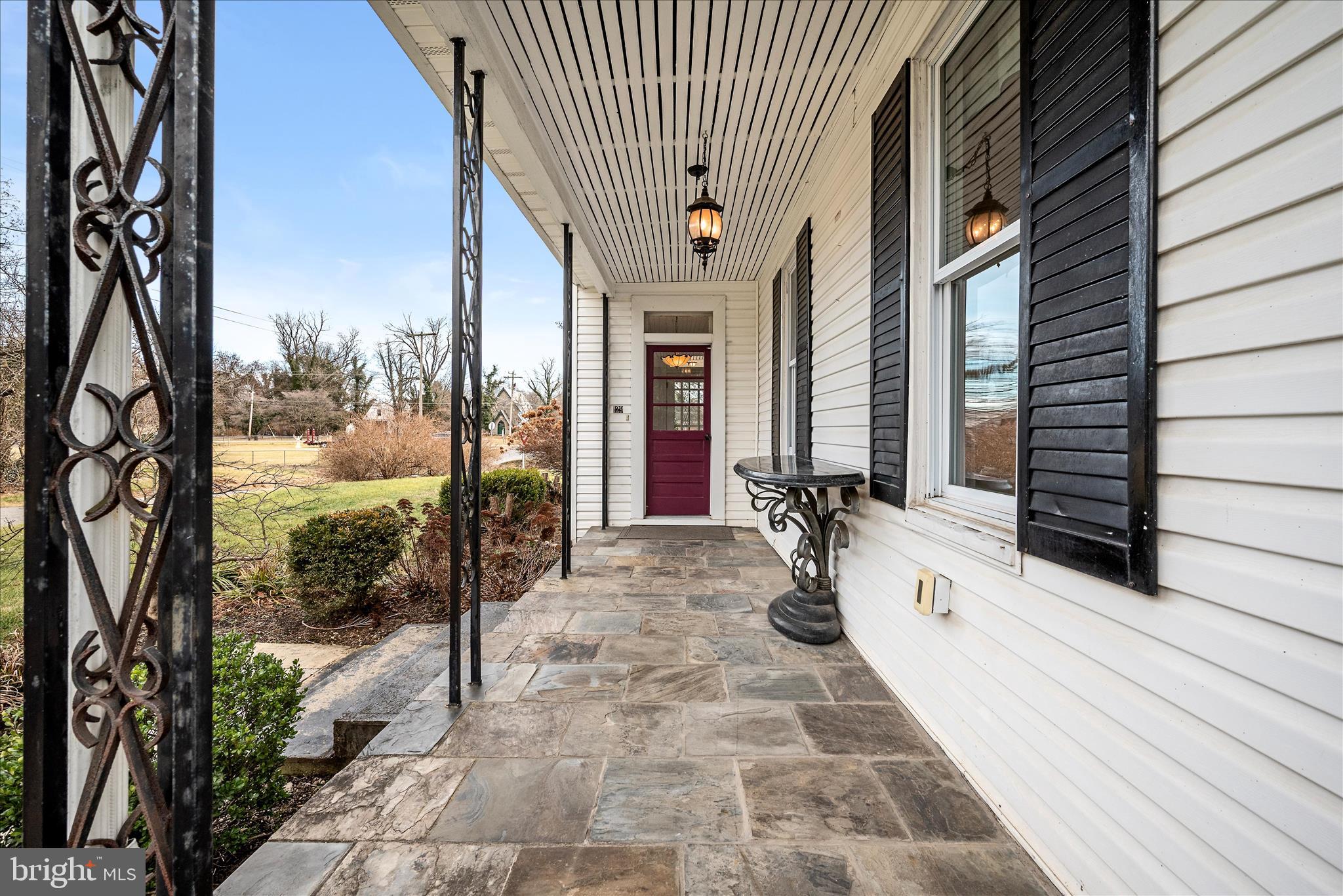 129 Church Street Summit Point, WV 25446 - Photo 24 of 91 Slate decking on the Good Sized porch