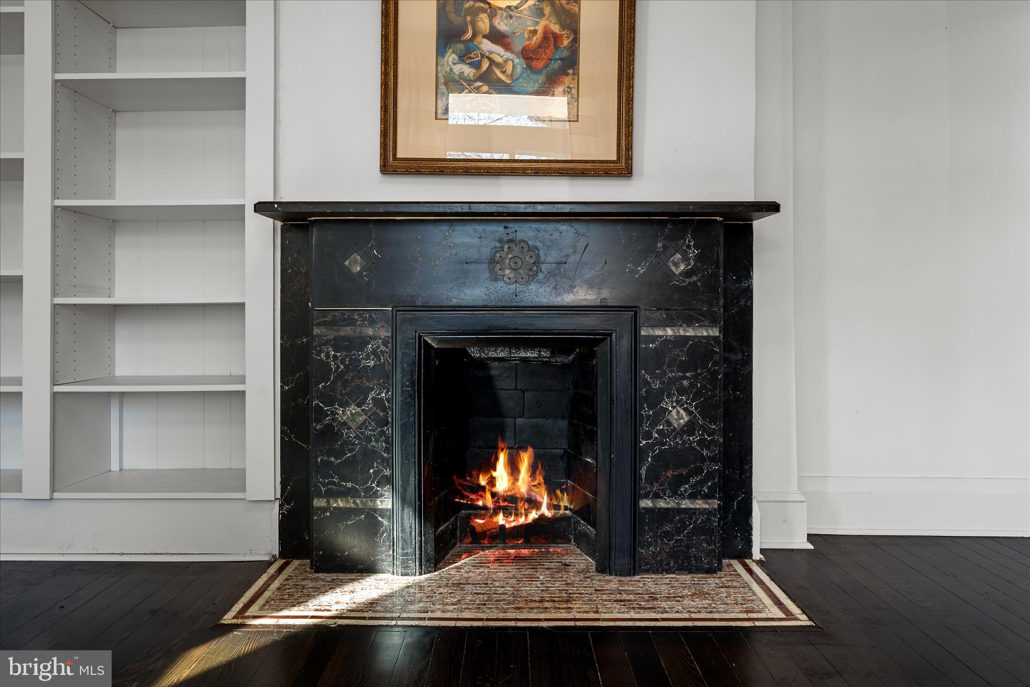 129 Church Street Summit Point, WV 25446 - Photo 52 of 81 a living room with furniture and a fireplace