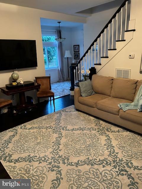 129 Church Street Summit Point, WV 25446 - Photo 83 of 91 a living room with couches and a flat screen tv
