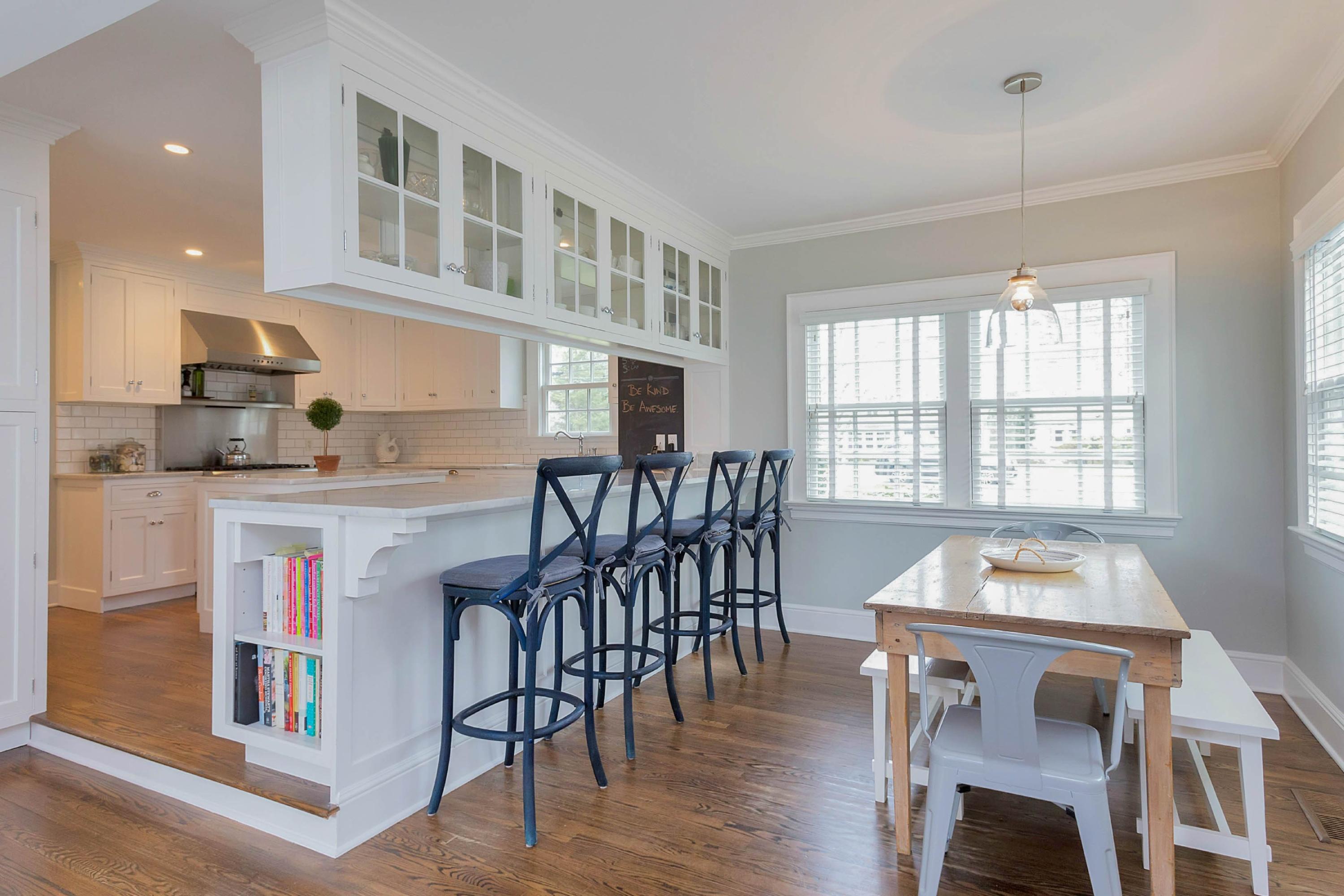 6 Sunset Road Darien, CT 06820 - Photo 10 of 24 a view of a dining room with furniture window and wooden floor