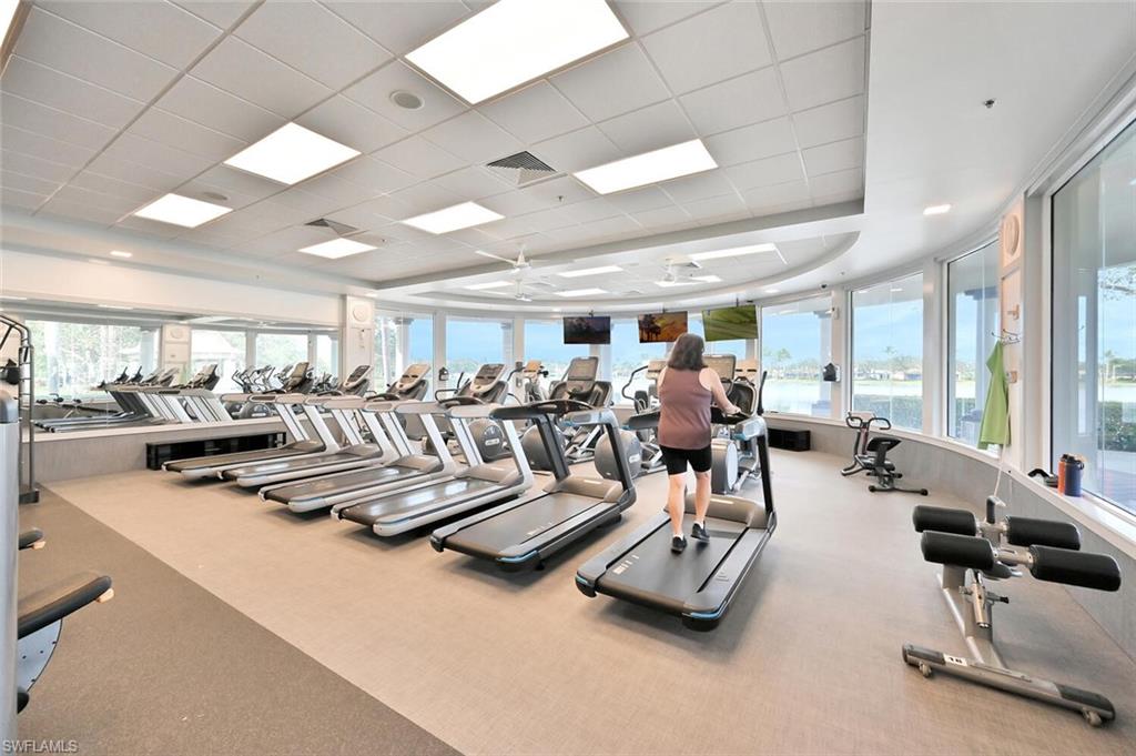 3408 Cayman Lane Naples, FL 34119 - Photo 28 of 34 a view of a room with gym equipment