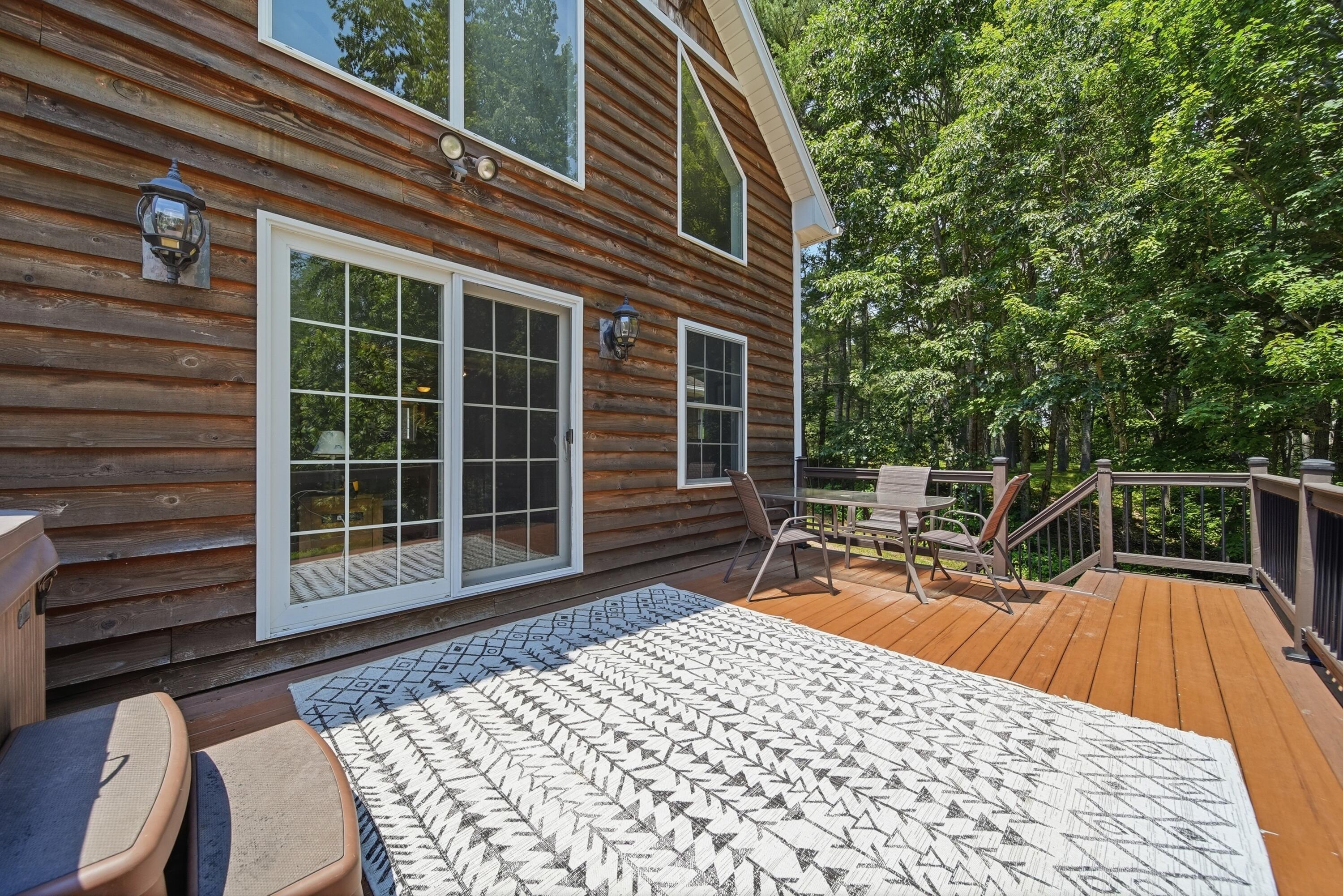 81 Pigeon Brook Road Baldwin, ME 04091 - Photo 42 of 60 Deck w/ hot tub