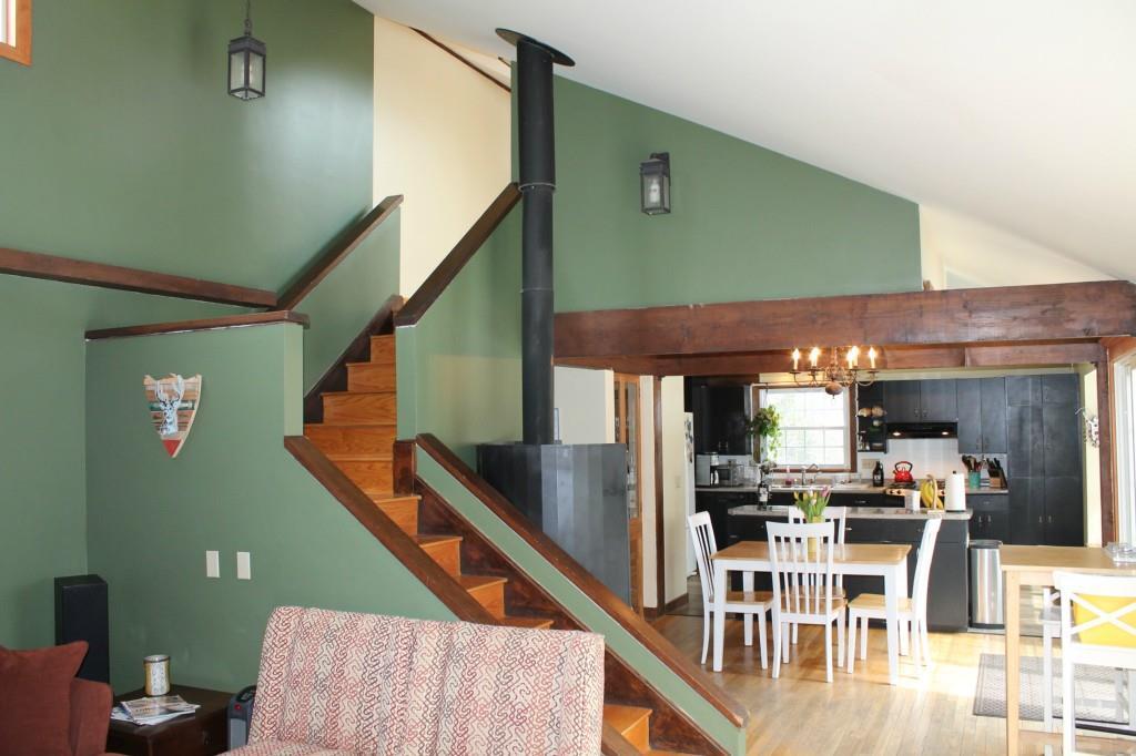 55 Worthing Road Manchester, ME 04351 - Photo 26 of 32 View of stairway/kitchen area from...