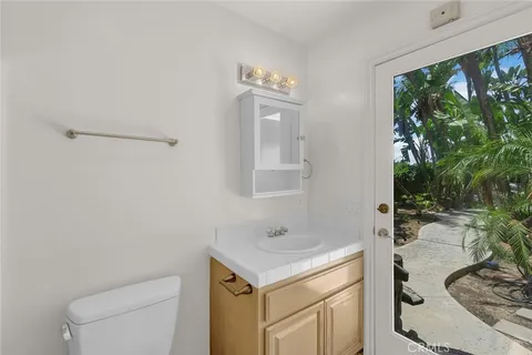 a view of a bathroom