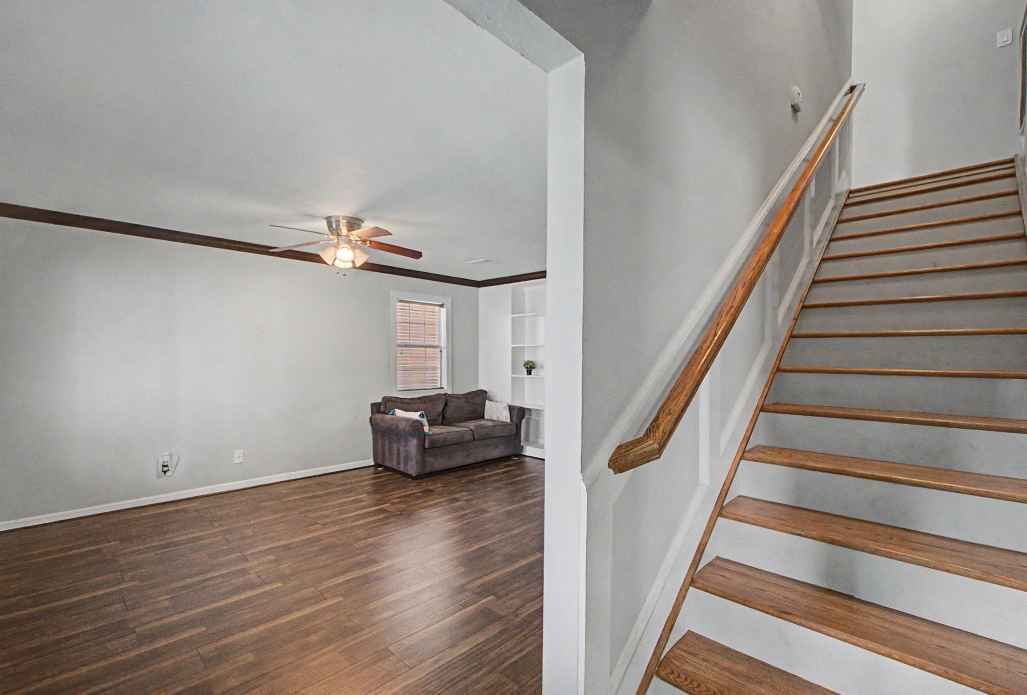 10034 Alfred Lane Houston, TX 77041 - Photo 27 of 50 An inviting staircase and open layout welcome you home with style and a sense of space.