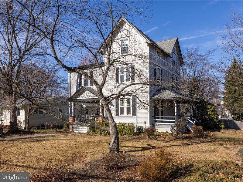 451 East 2nd Street Moorestown, NJ 08057 - Photo 2 of 45 a view of a building with snow on the road