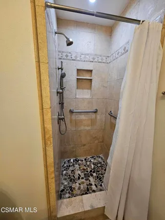 a view of a closet area