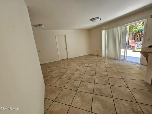 a view of empty room