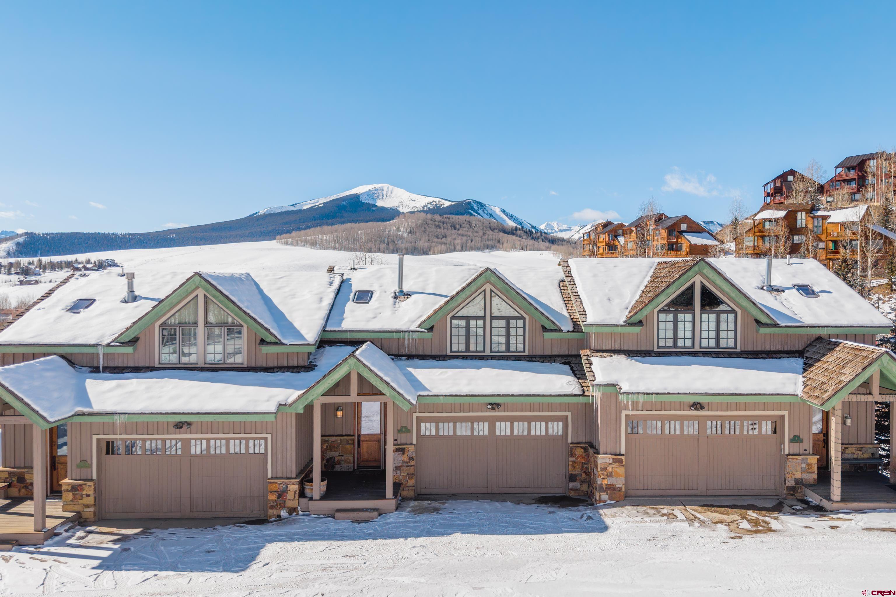 11 Castle Road Crested Butte, CO 81225 - Photo 35 of 45 a front view of a house with a garden
