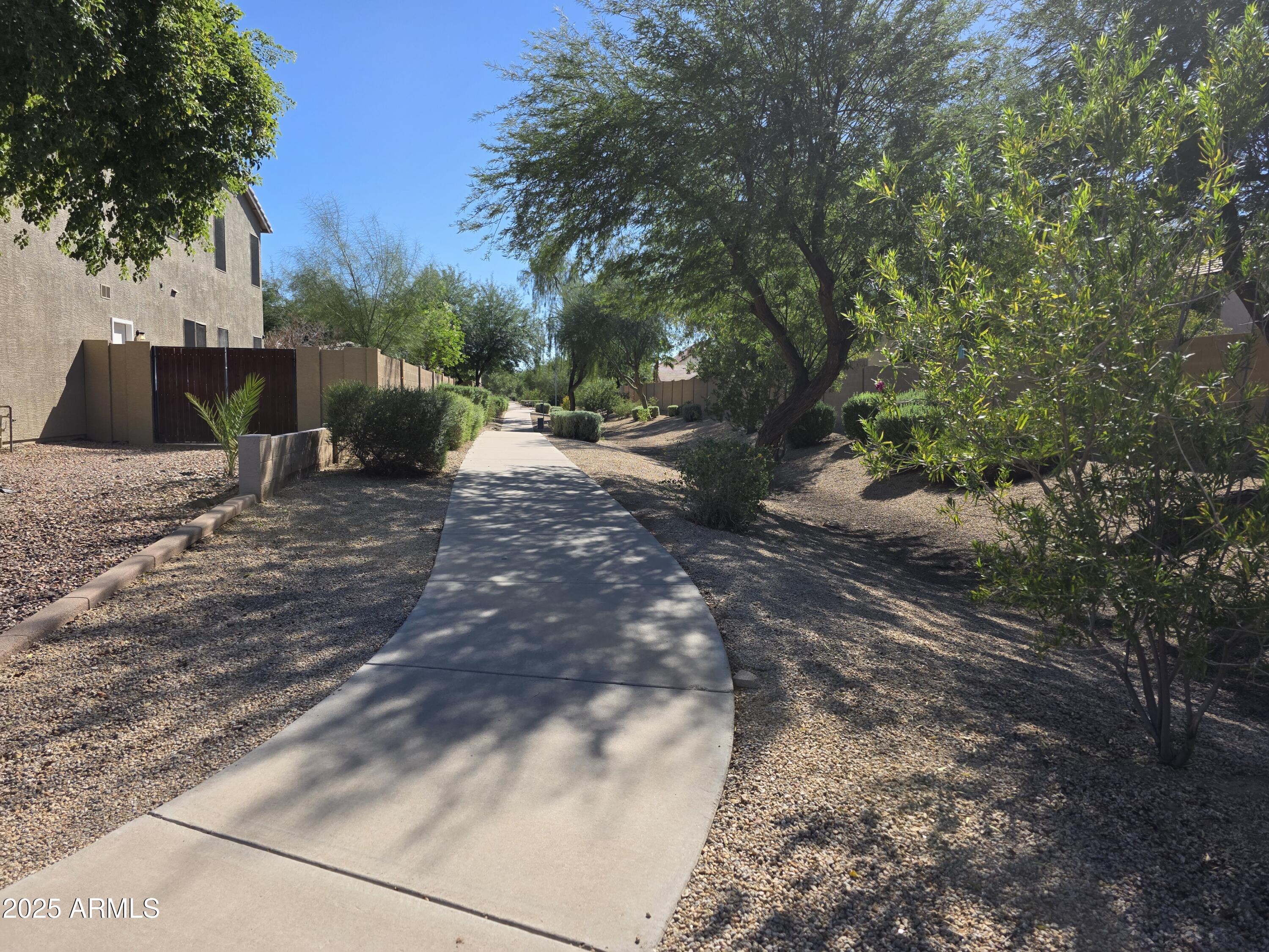 1162 East Springfield Place Chandler, AZ 85286 - Photo 21 of 27 a view of backyard with outdoor space