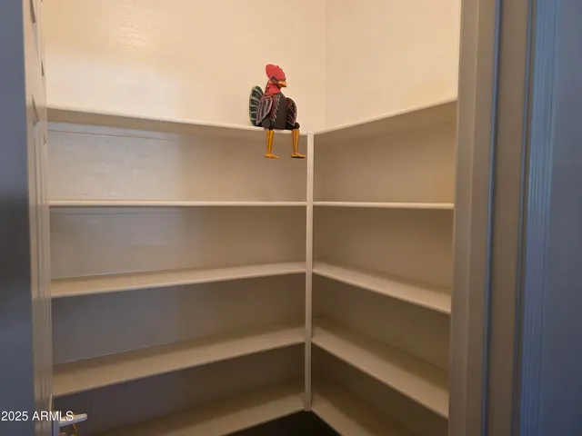 a view of a room with shelf