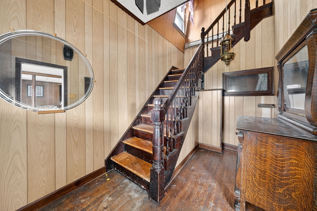 484 South Beach Street Fall River, MA 02724 - Photo 18 of 25 a view of entryway and hall with wooden floor