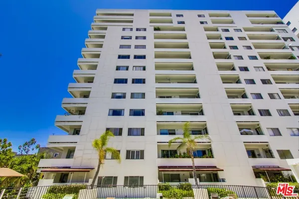 a front view of a multi story building