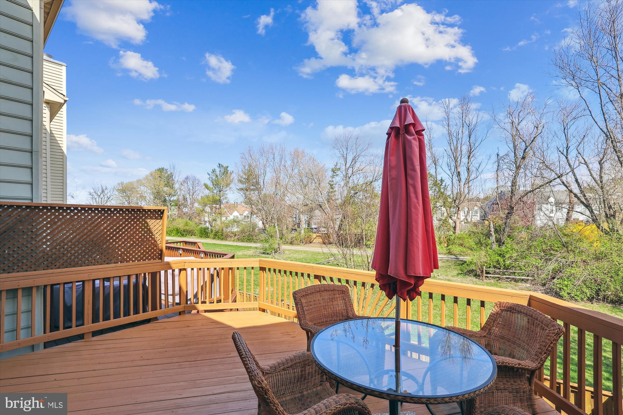 14080 Winding Ridge Lane Centreville, VA 20121 - Photo 4 of 7 Deck off the dining room