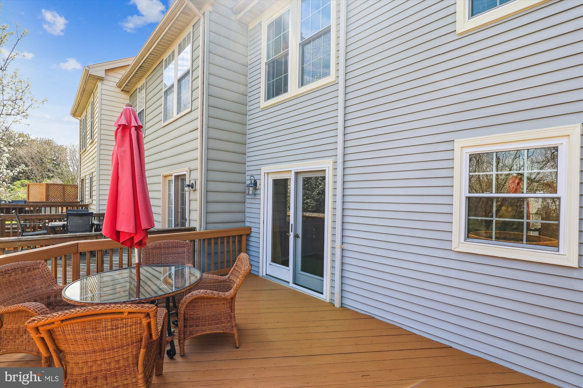 14080 Winding Ridge Lane Centreville, VA 20121 - Photo 5 of 7 Deck off the dining room
