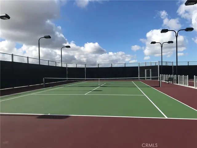 a view of a golf course