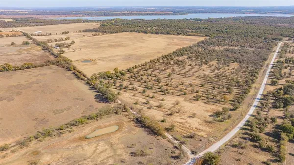 a view of an ocean and beach