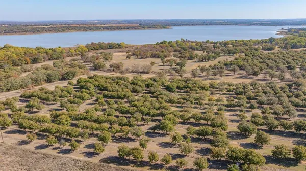a view of lake and mountain