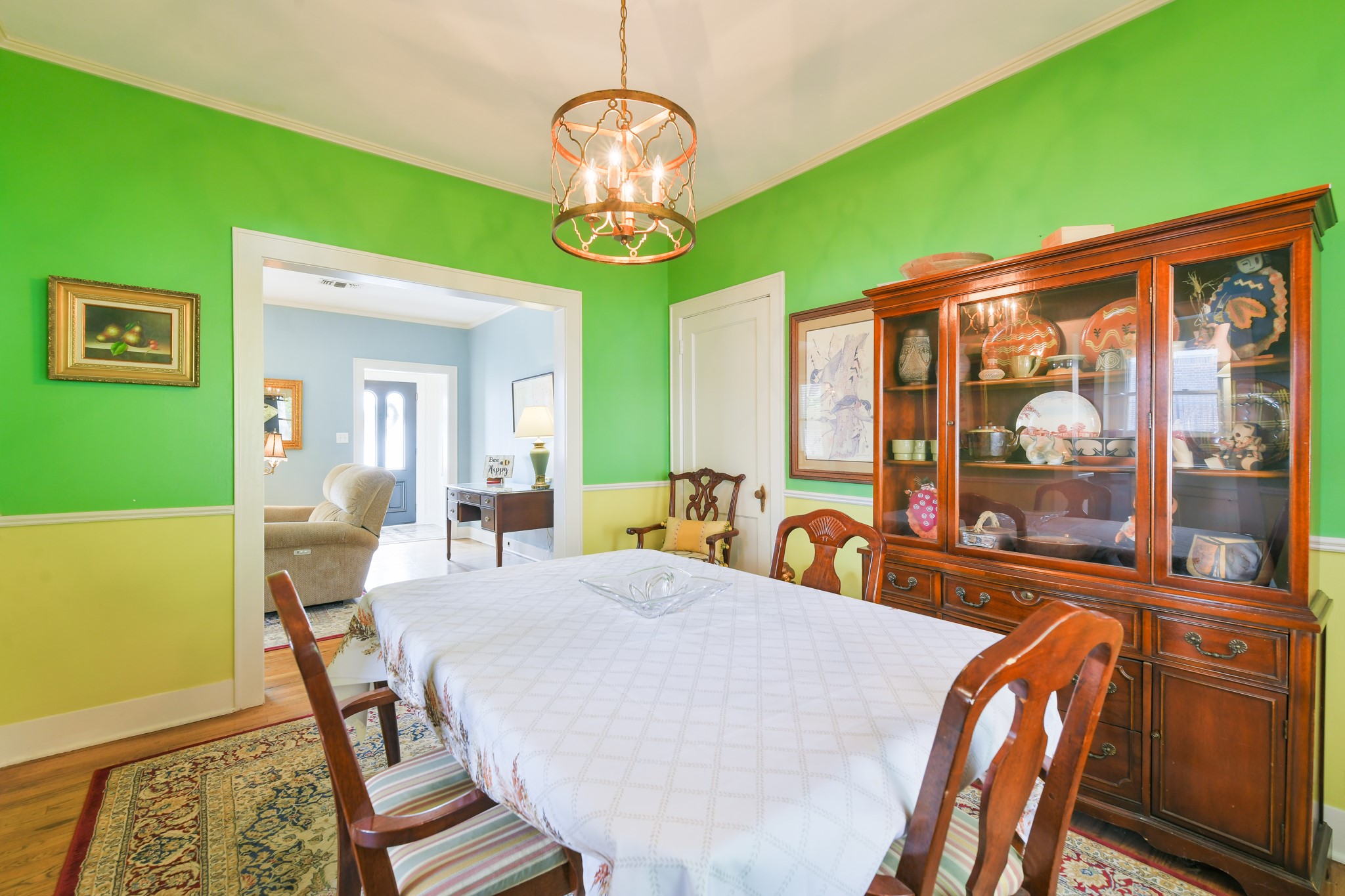802 South Day Street Brenham, TX 77833 - Photo 25 of 50 a view of a dining room with furniture window and outside view