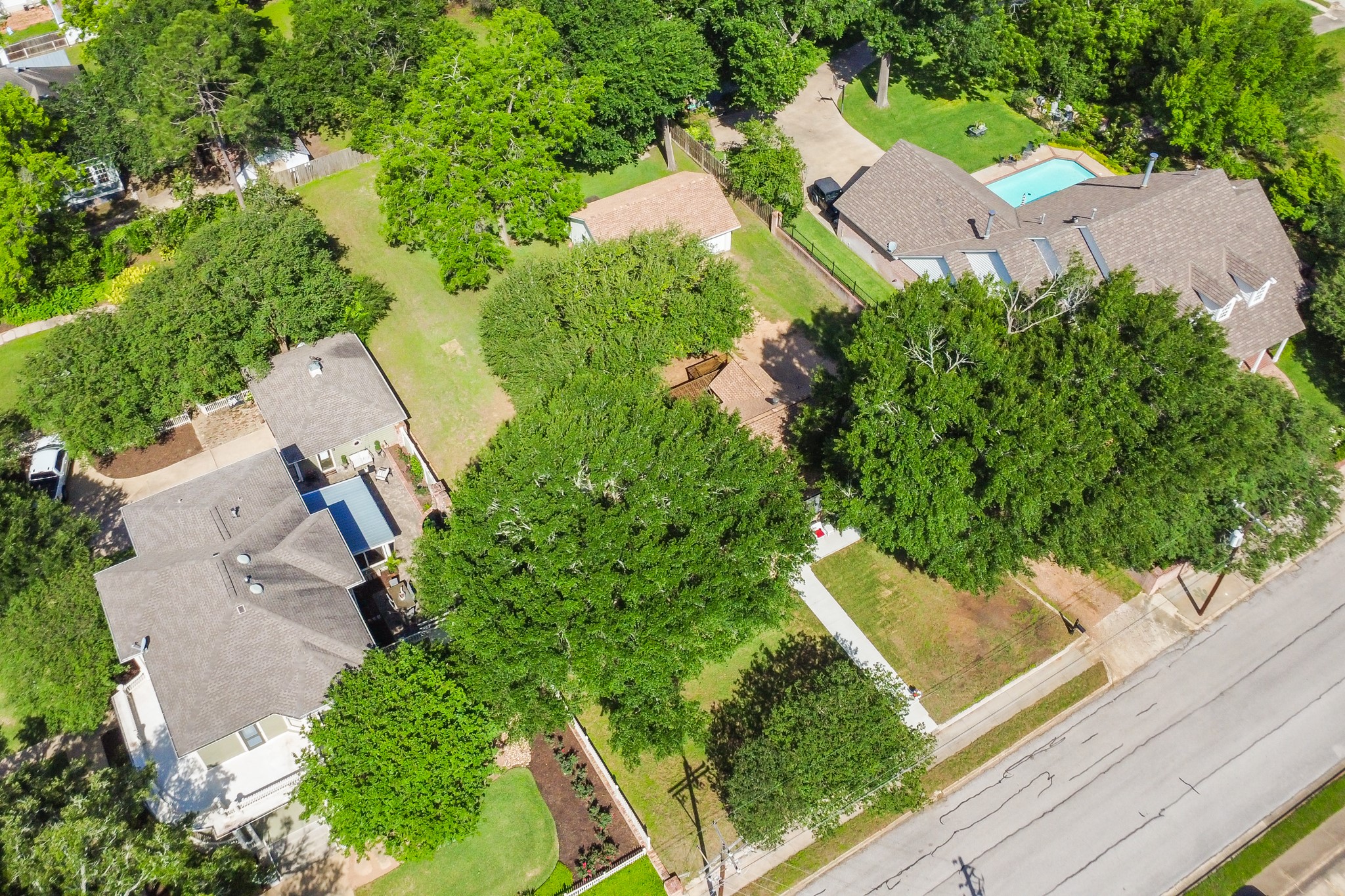 802 South Day Street Brenham, TX 77833 - Photo 3 of 50 an aerial view of a house