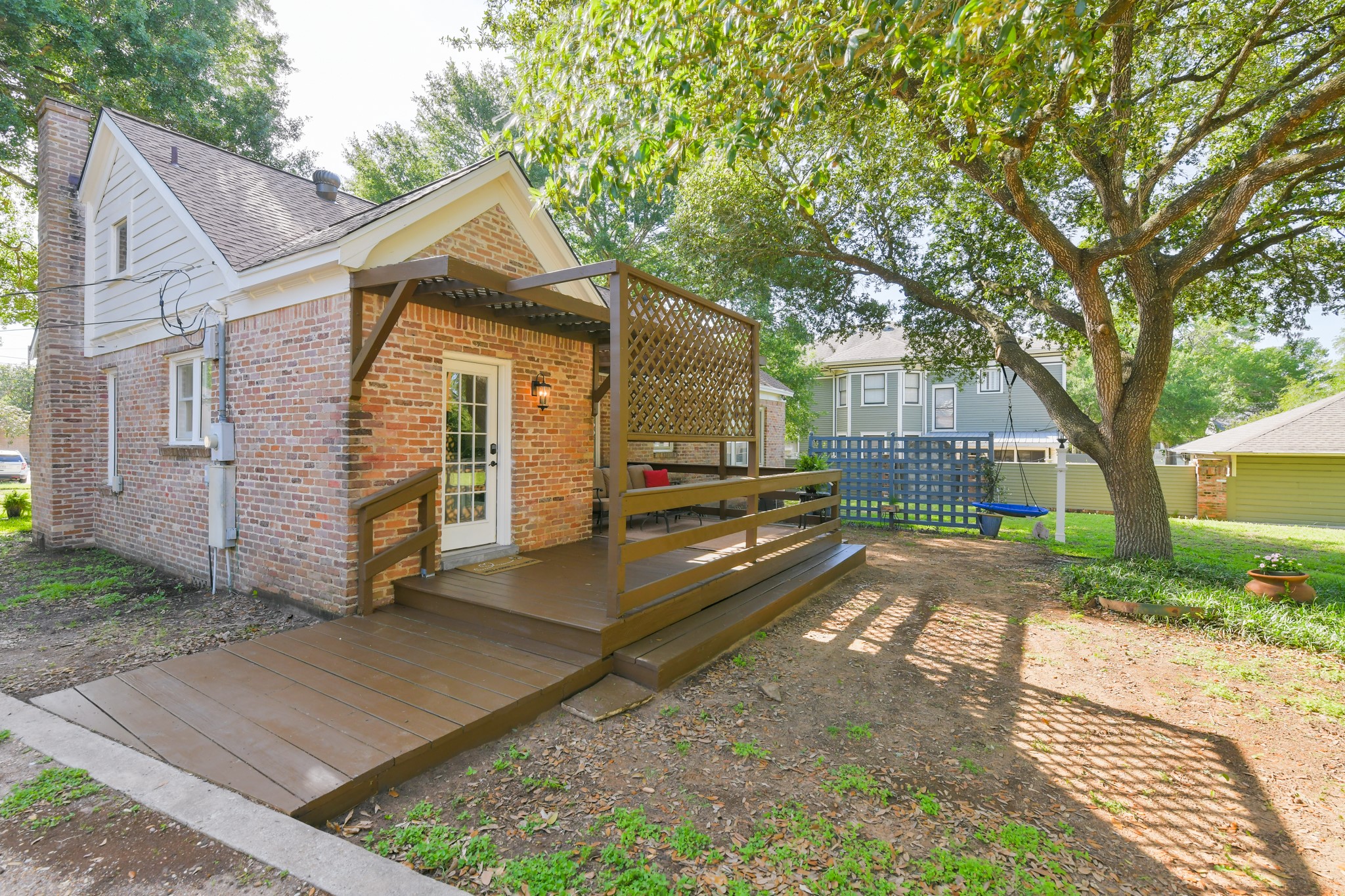 802 South Day Street Brenham, TX 77833 - Photo 9 of 50 a view of a house with a yard
