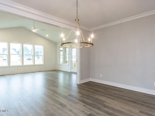 a close view of closet