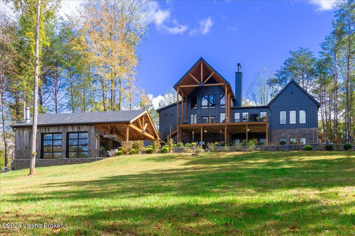 440 Pine Springs Road Clarkson, KY 42726 - Photo 5 of 109 Back view of the home