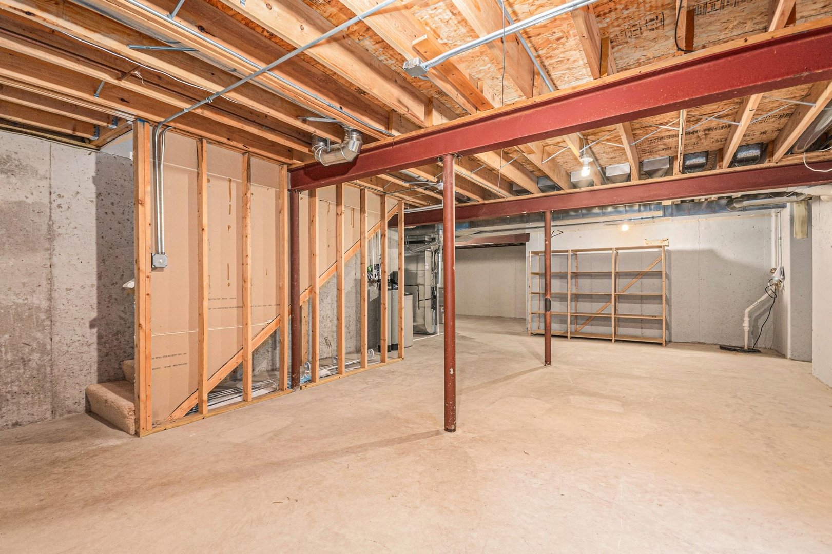 1616 Stanton Lane Plainfield, IL 60586 - Photo 21 of 40 a view of a room with wooden walls