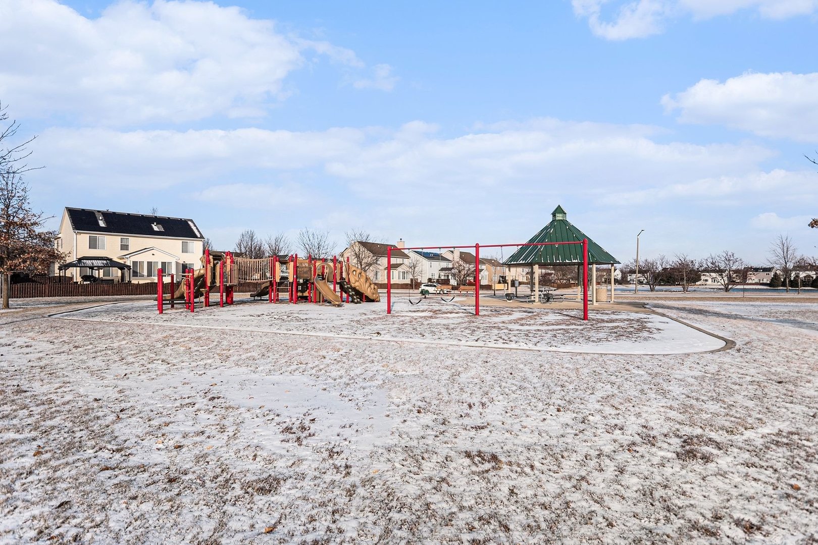 1616 Stanton Lane Plainfield, IL 60586 - Photo 26 of 40 a view of outdoor space with playground and green space