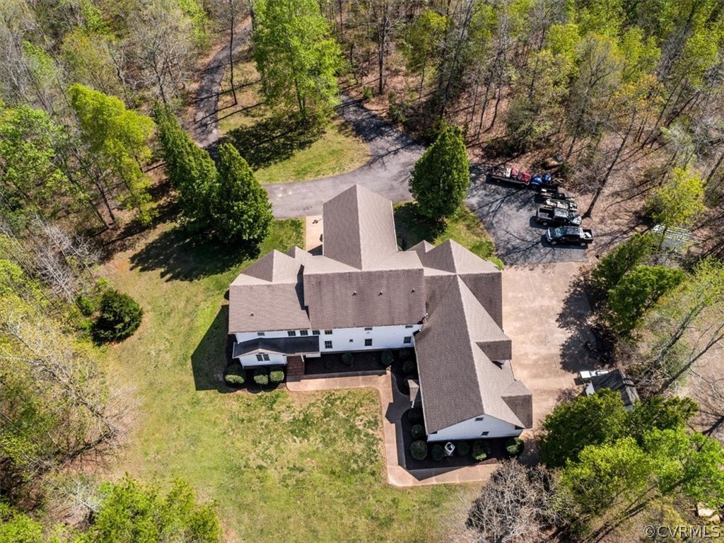 11736 Winterpock Road Chesterfield, VA 23838 - Photo 50 of 50 an aerial view of a house with a garden and trees