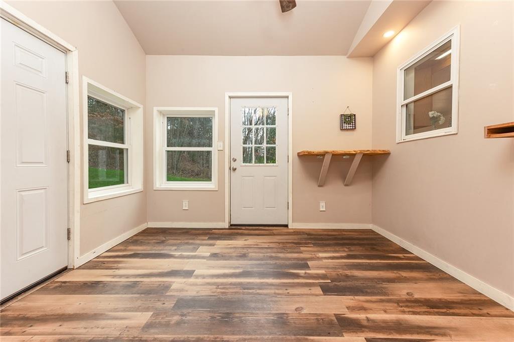 222 Hines Road Slippery Rock, PA 16057 - Photo 19 of 42 a view of an empty room with a window