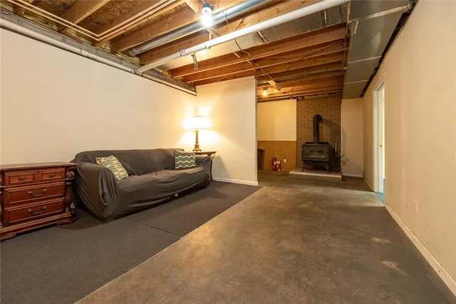 a view of a parking garage