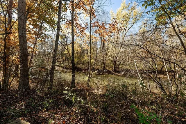a backyard of a house