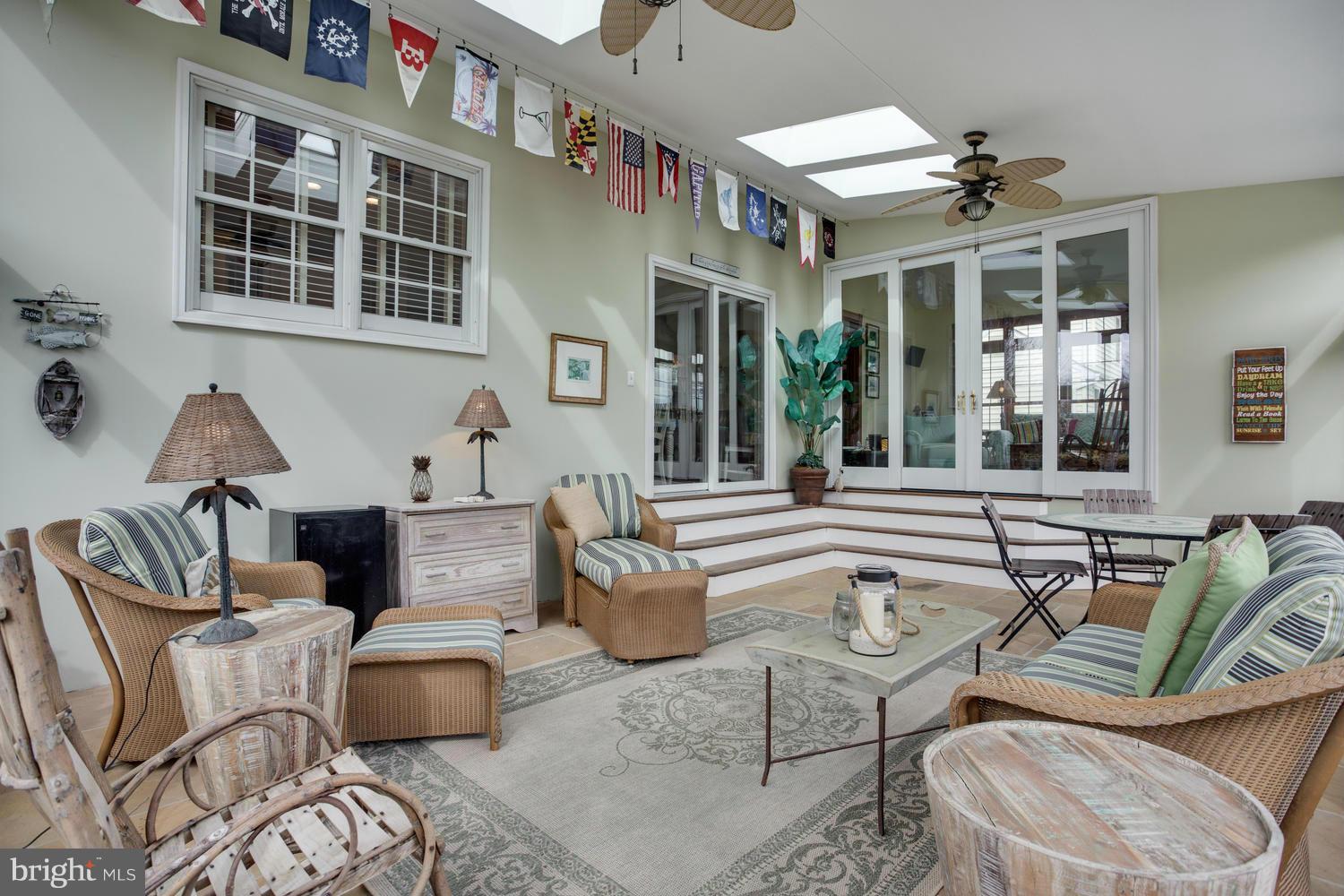1457 Pleasant Lake Road Annapolis, MD 21409 - Photo 14 of 30 Sun Porch off of the Kitchen