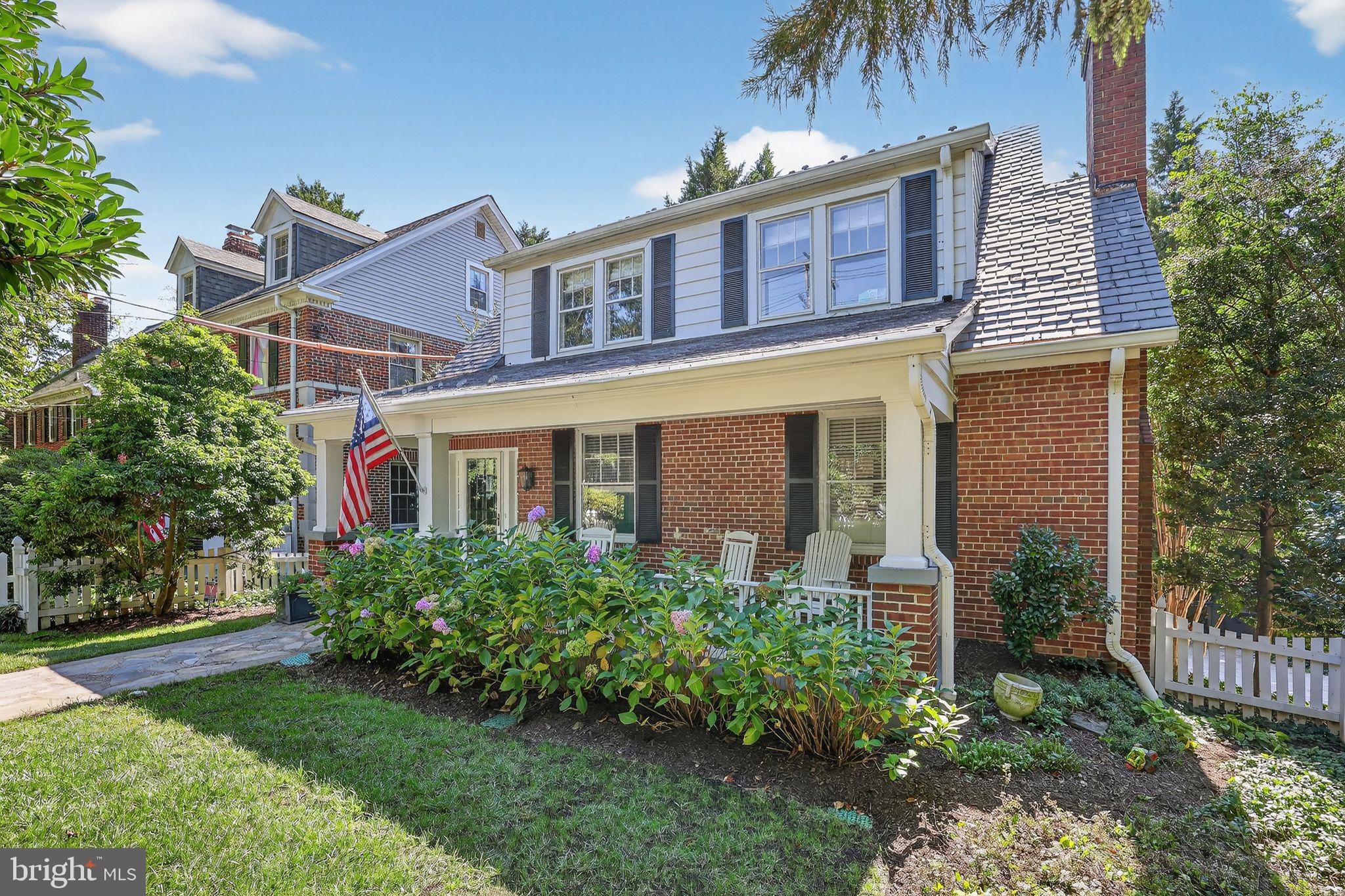 3230 Military Road Northwest Washington, DC 20015 - Photo 2 of 61 front view of a house with a yard